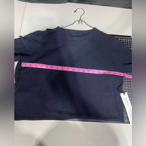 NWT brand New Archiviob Knitting Culture Navy Dress Women's Oversized Size Small - Picture 8 of 9